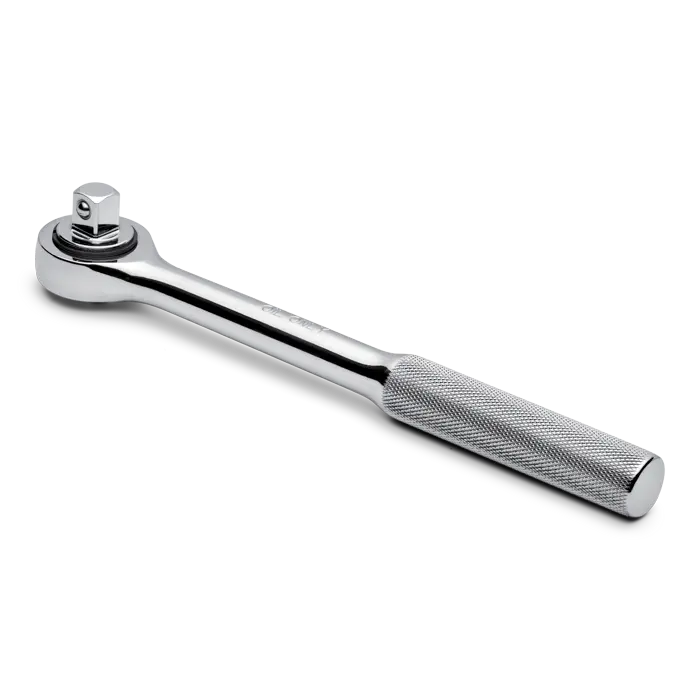 Wright Tool 3/8 in Drive Knurled Grip Round Head Ratchet, 7 in - WT 3426 Ratchet Wright Tool