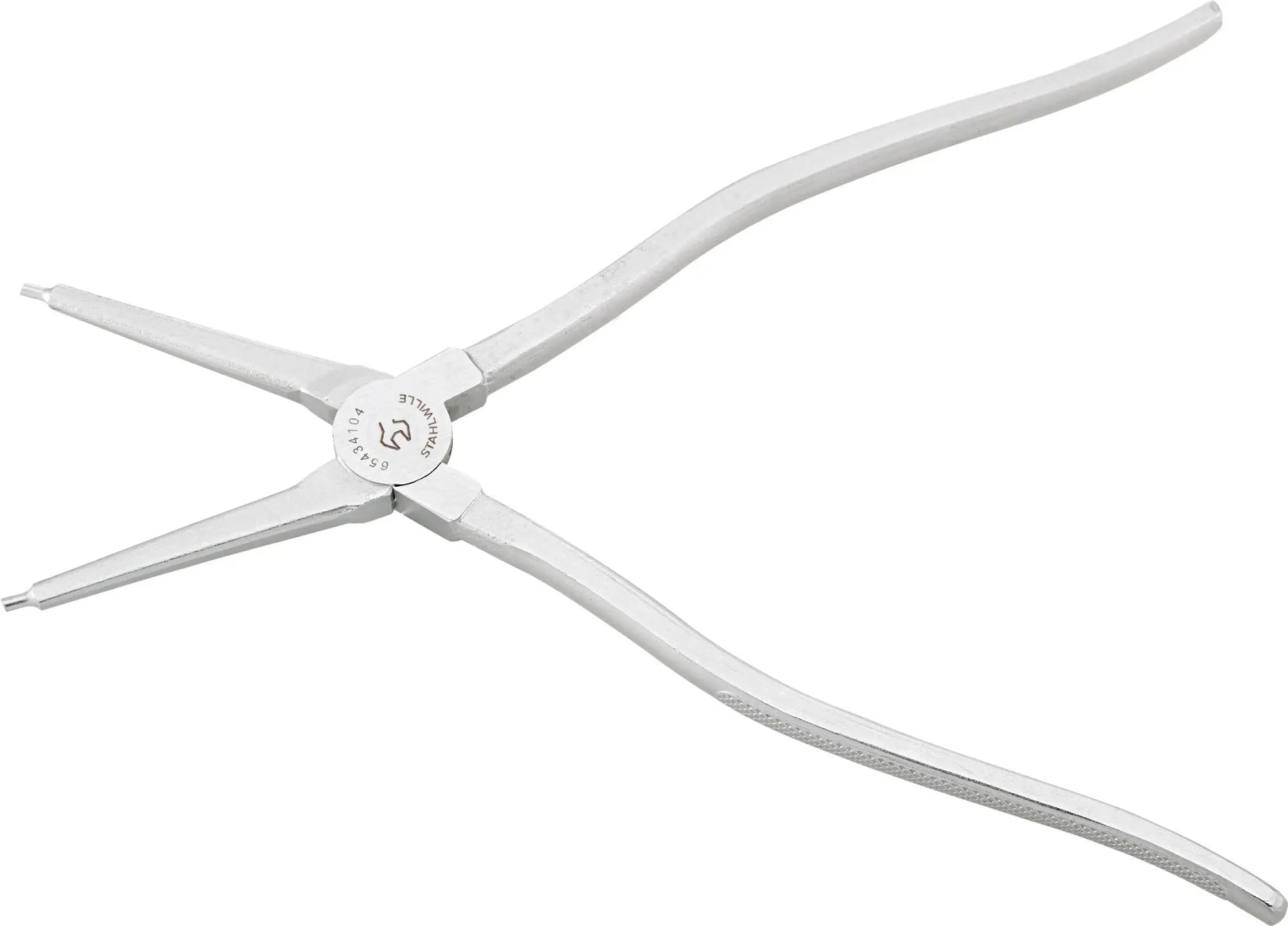 Stahlwille Chrome-Plated Internal Circlip Plier, J4 - ST 65434104 Stahlwille