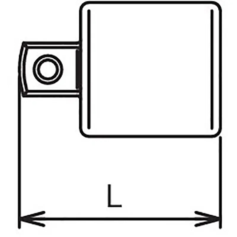 Ko-ken Tools 1/2 Sq. Dr. Adaptor 3/8 Square Length 125mm Ko-ken Tools