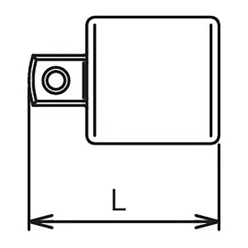 Ko-ken Tools 1/2 Sq. Dr. Adaptor 3/8 Square Length 250mm Ko-ken Tools