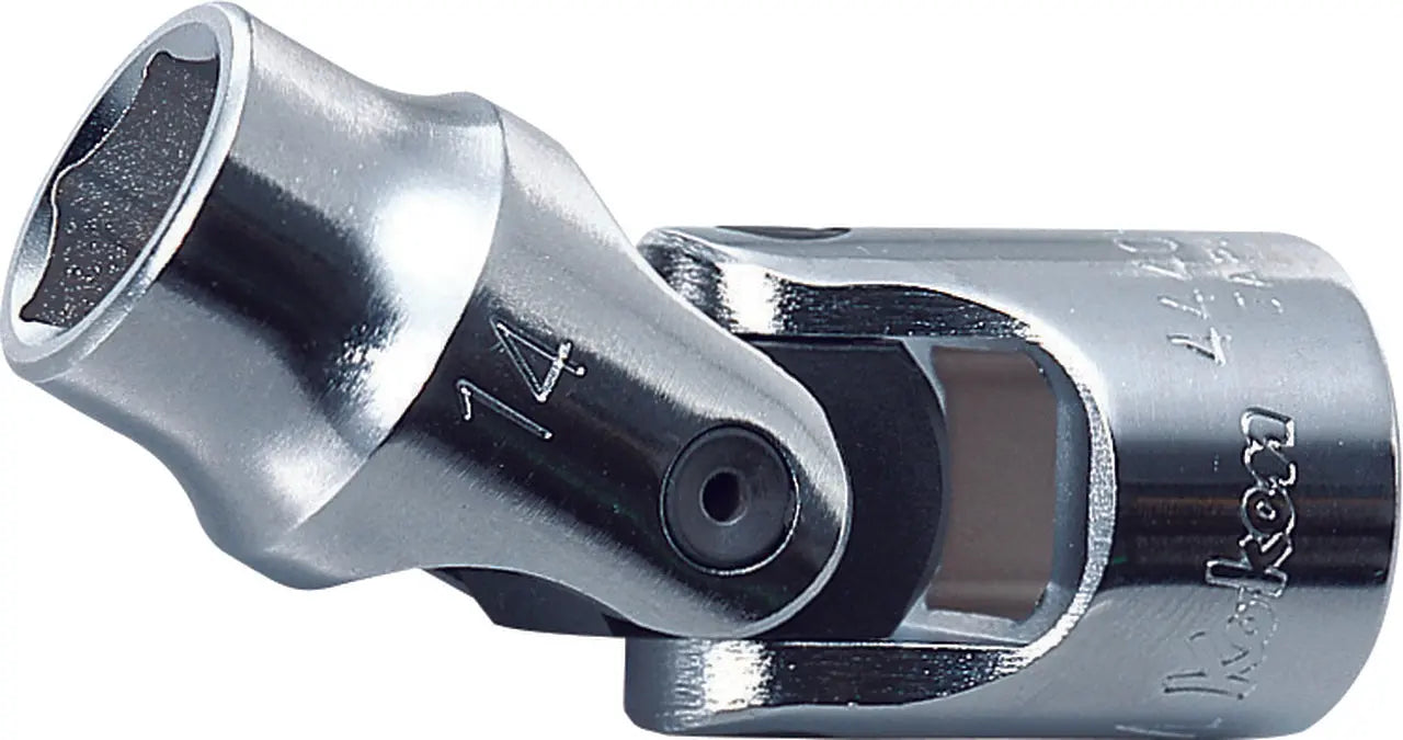 Ko-ken Tools 1/2 Sq. Dr. Universal Socket 9mm 6 point Length 63mm Ko-ken Tools