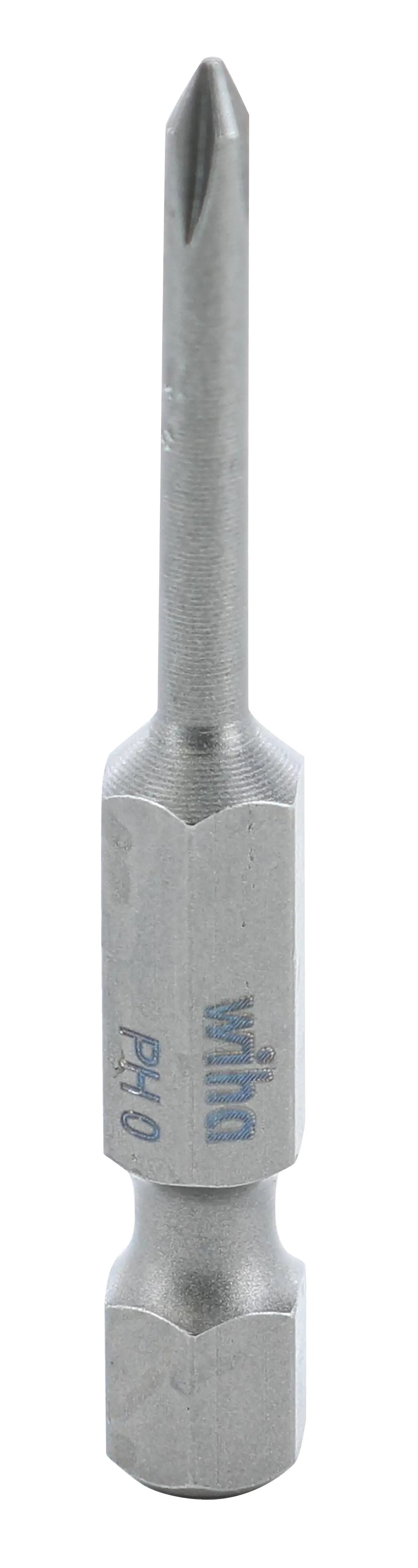 Wiha 74102, Phillips Power Bit #0 x 50mm Wiha