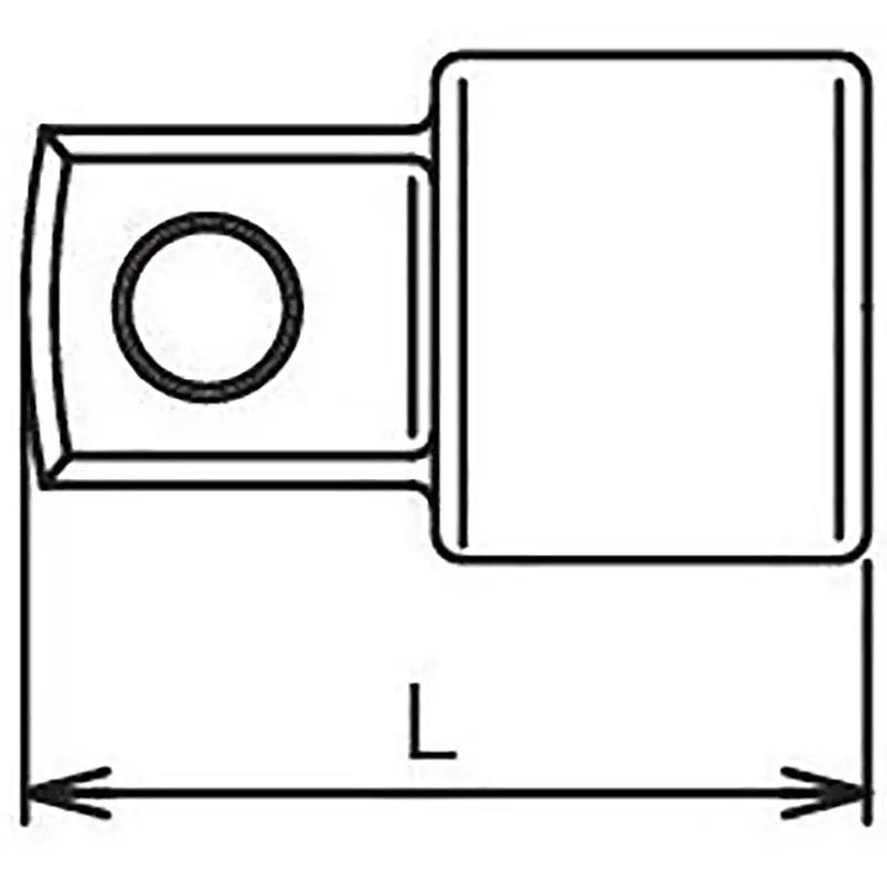Ko-ken Tools 1/2 Sq. Dr. Adaptor 3/4 Square Length 42mm Ko-ken Tools