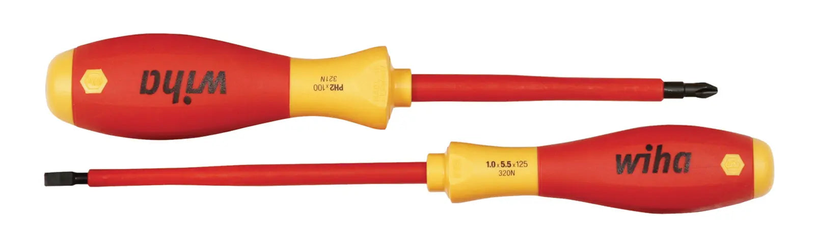 Wiha 32105, Insulated Slotted & Phillips 2 Pc. Set Wiha