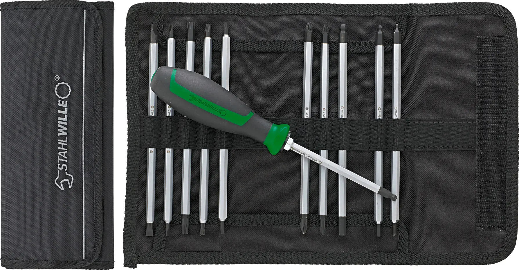 Stahlwille Set of 12 Reversible Screwdriver - ST 96479803 Stahlwille