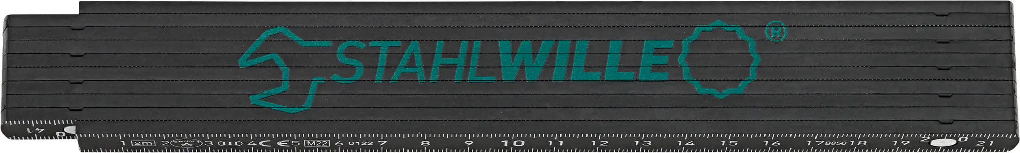 Stahlwille Folding Ruler, Length 2 m - ST 77470003 Stahlwille
