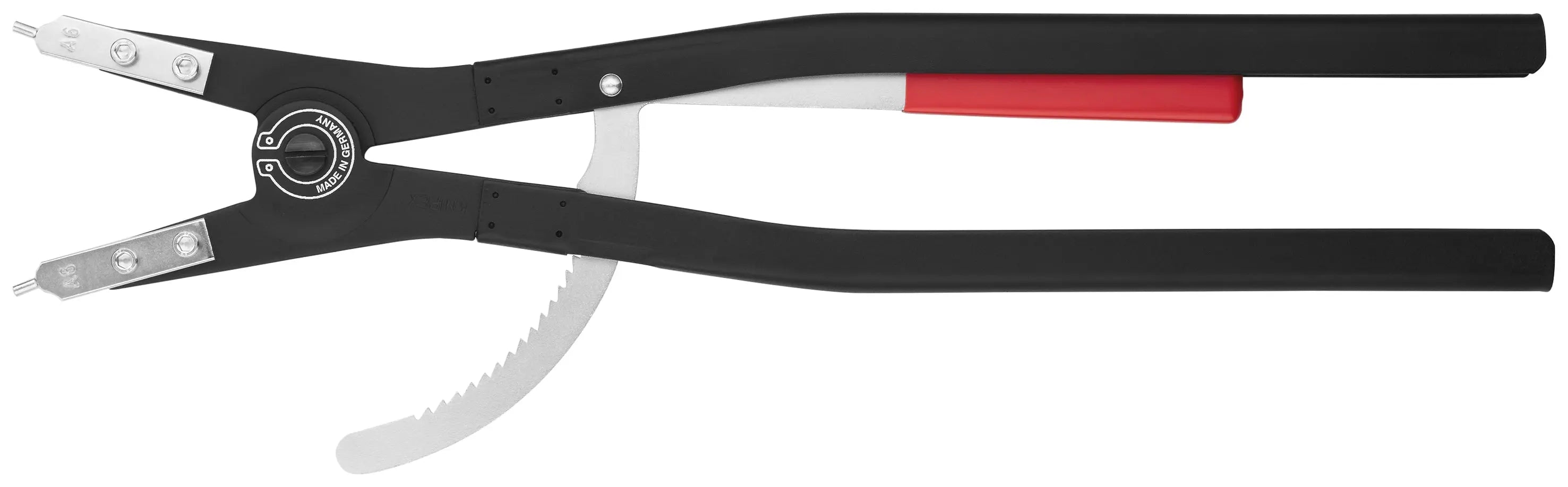 Knipex 46 10 A6 KN | Large Circlip Pliers, External, Straight, 9 59/64"-16" Shaft Dia. Knipex