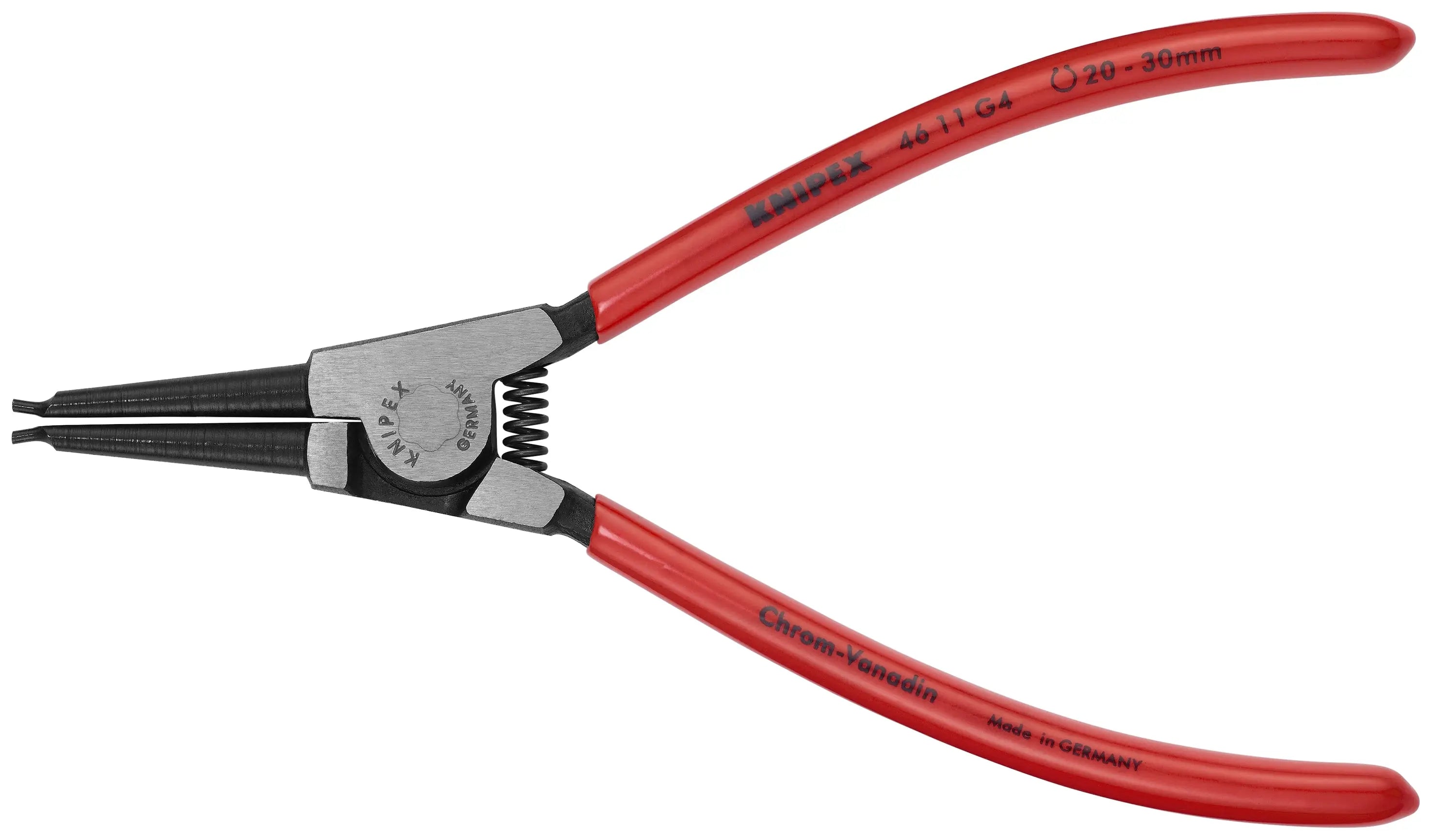 Knipex 46 11 G4 KN | Circlip Pliers for Grip Rings, 25/32"-1 3/16" Shaft Dia. Knipex