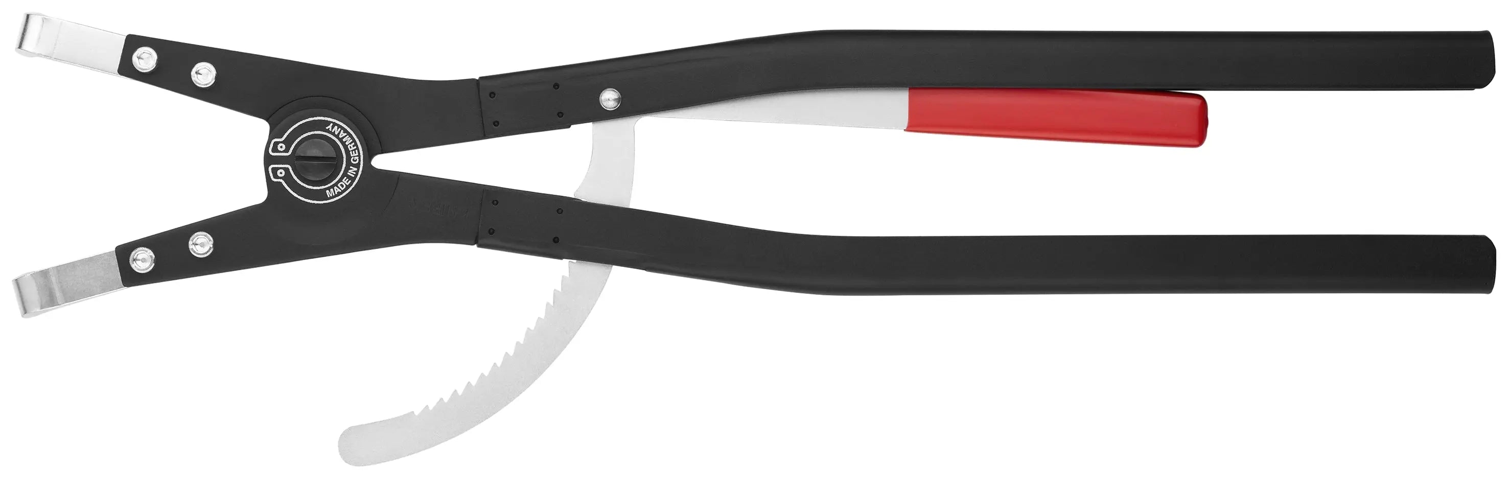 Knipex 46 20 A51 KN | Large Circlip Pliers, External, 90 degree Angled, 4 51/64"-12" Shaft Dia. Knipex