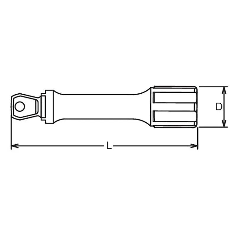 Ko-ken Tools 1/2 Sq. Dr. Wobble-Fix Extension Bar Length 150mm Ko-ken Tools