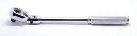Ko-ken Tools 1/2 Sq. Dr. Ratchet Handle 24 teeth Flexible Head Length 330mm Push Button Metal Handle Ko-ken Tools