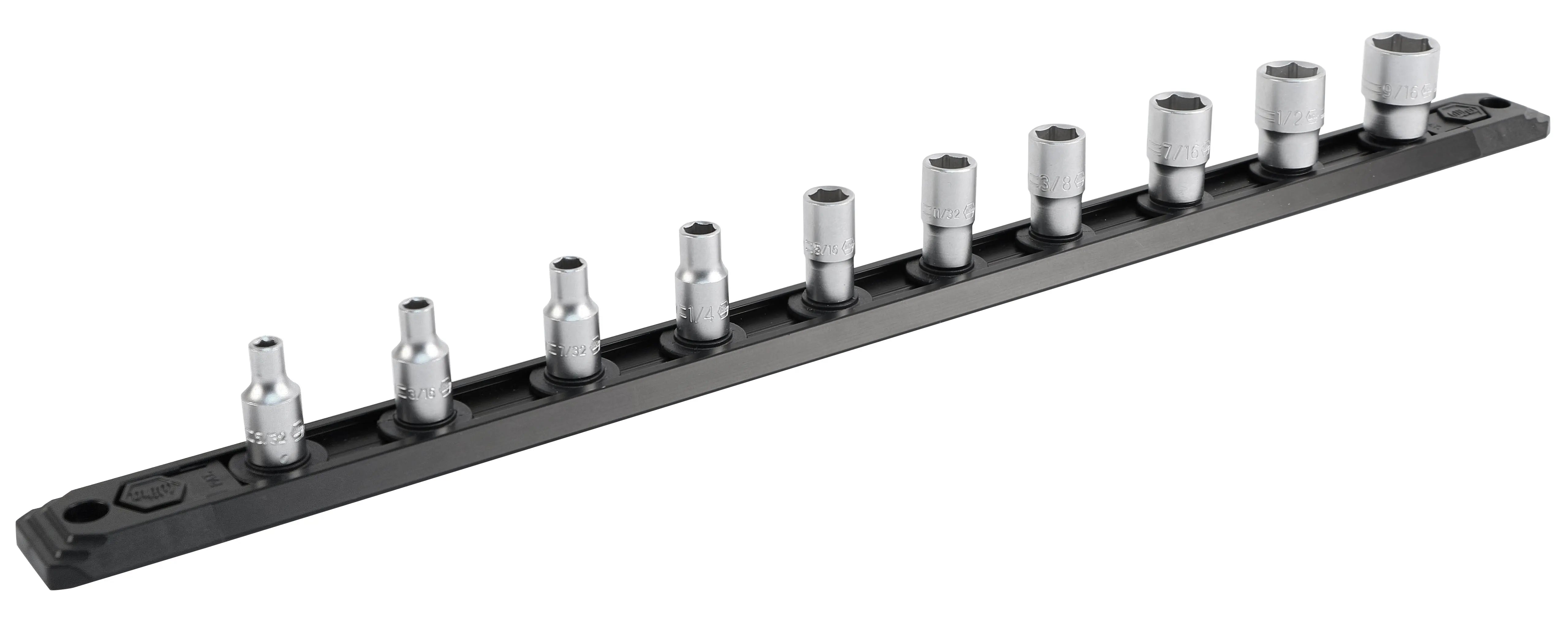 Wiha 33390, 1/4" Dr. 14 Pc. Inch Socket Set Wiha