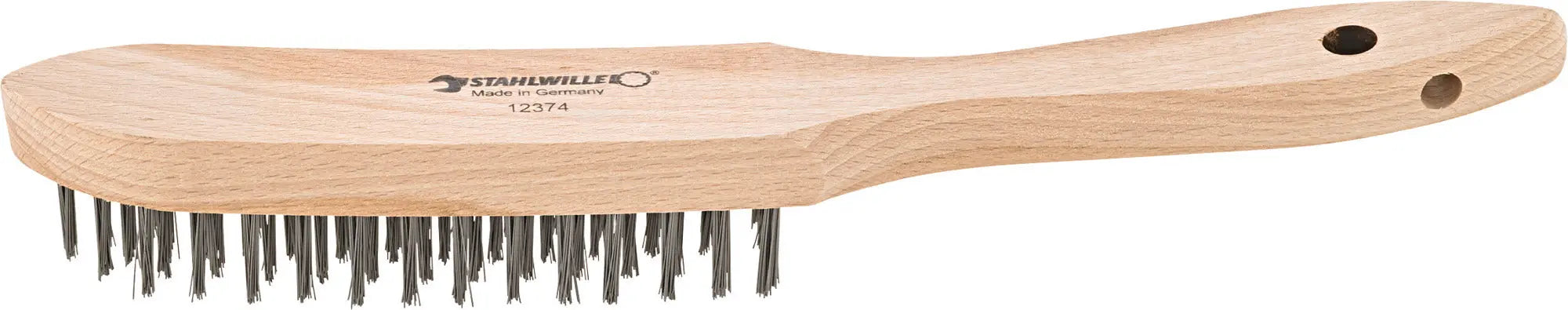 Stahlwille Steel Wire Brush, 4 Rows - ST 77090000 Stahlwille