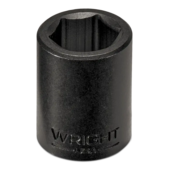 Wright Tool 1/2 in Drive 6-Point Standard SAE Black Oxide Impact Socket, 15/16 in - WT 4830 Socket Wright Tool