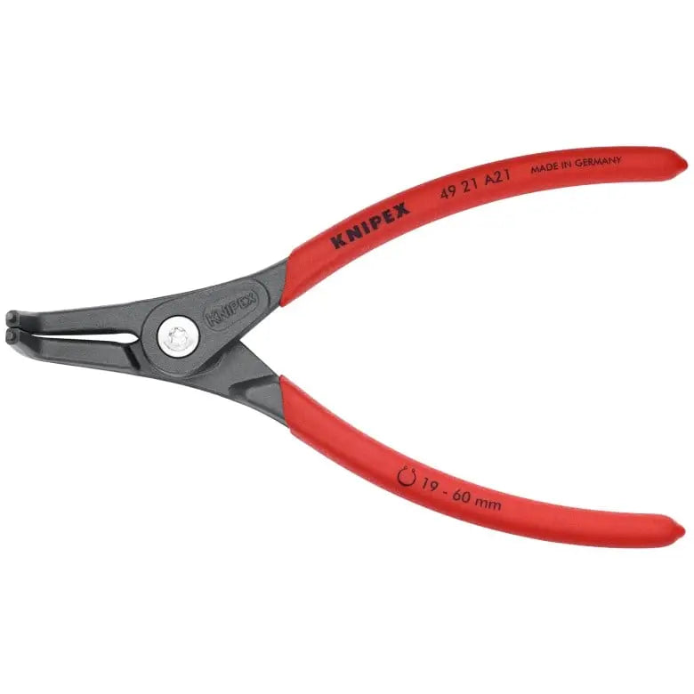 Knipex Set of 8 Precision Snap Ring Plier with Foam Case - KN 00 21 25 Knipex