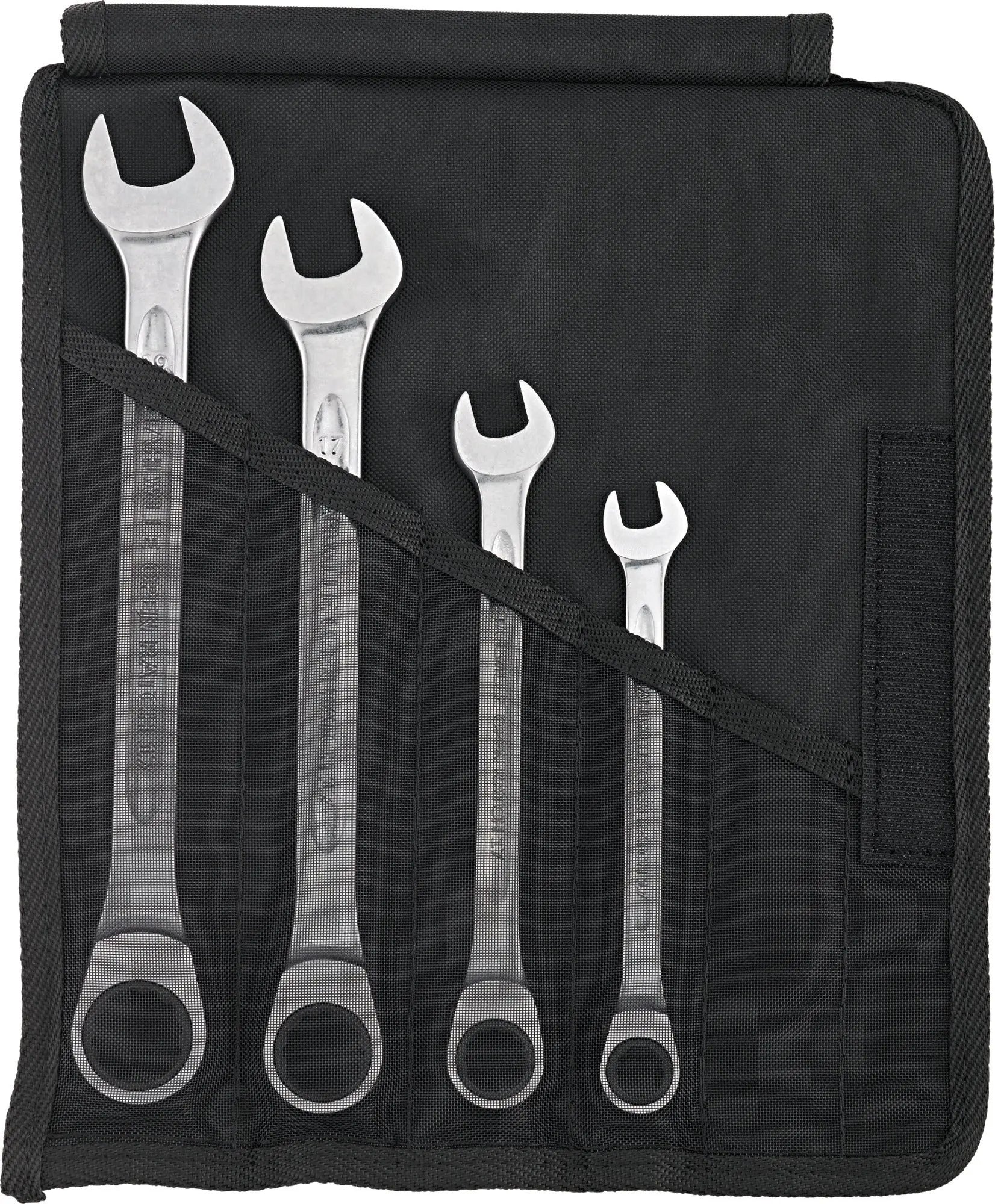 Stahlwille Set of 4 Combination Ratchet Spanner Wrench, 10 - 19mm - ST 96401704 Stahlwille