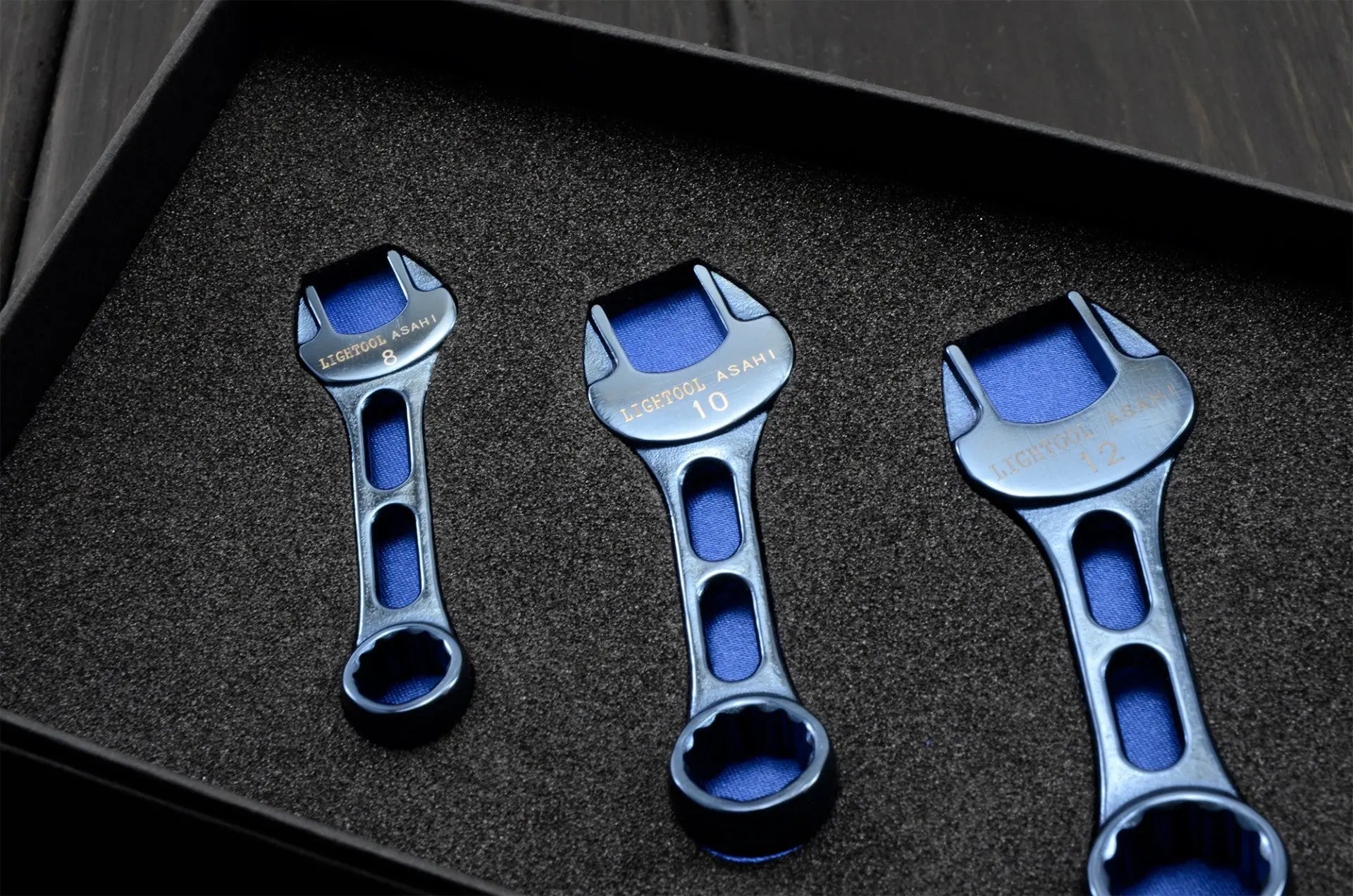 Asahi LIGHTOOL Mini Combination Wrench 3pc Set - LCWUS30A Asahi