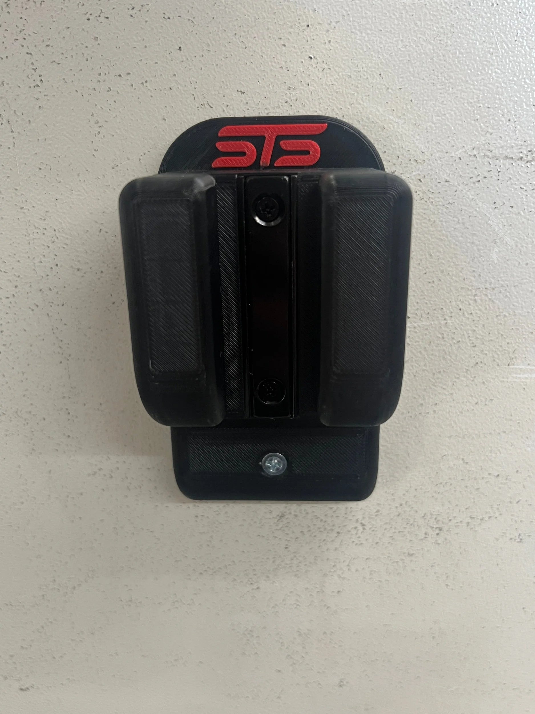 STS Auto Design Magnetic Pry Bar Holder for Secure Tool Storage - STSPB1