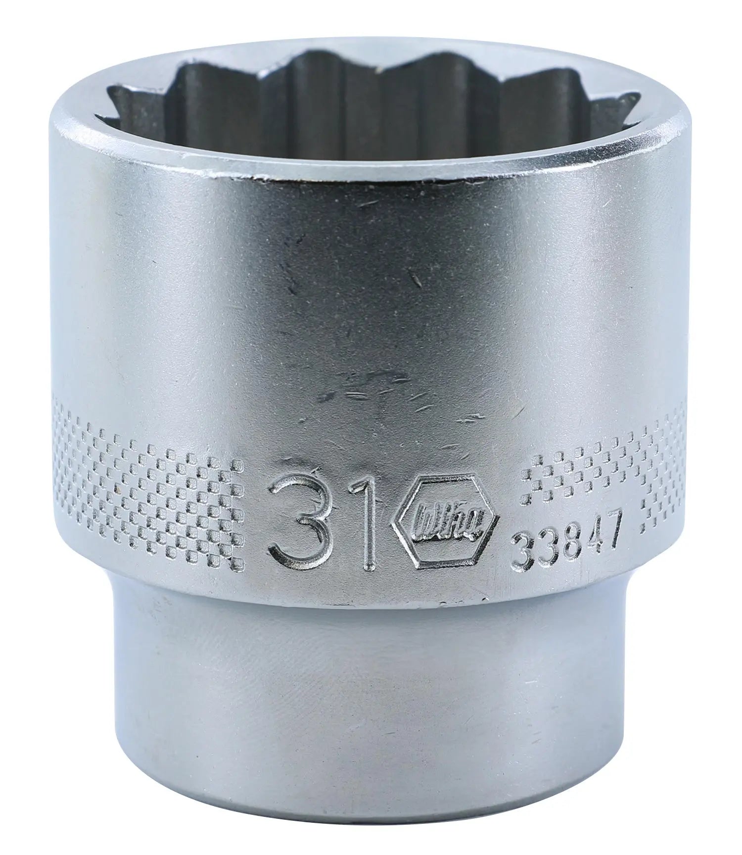 Wiha 33847, 1/2" Drive Socket, 12 Point, 31.0mm Wiha