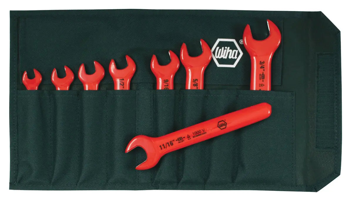 Wiha 20192, Insulated Open End Inch Wrench Set Wiha