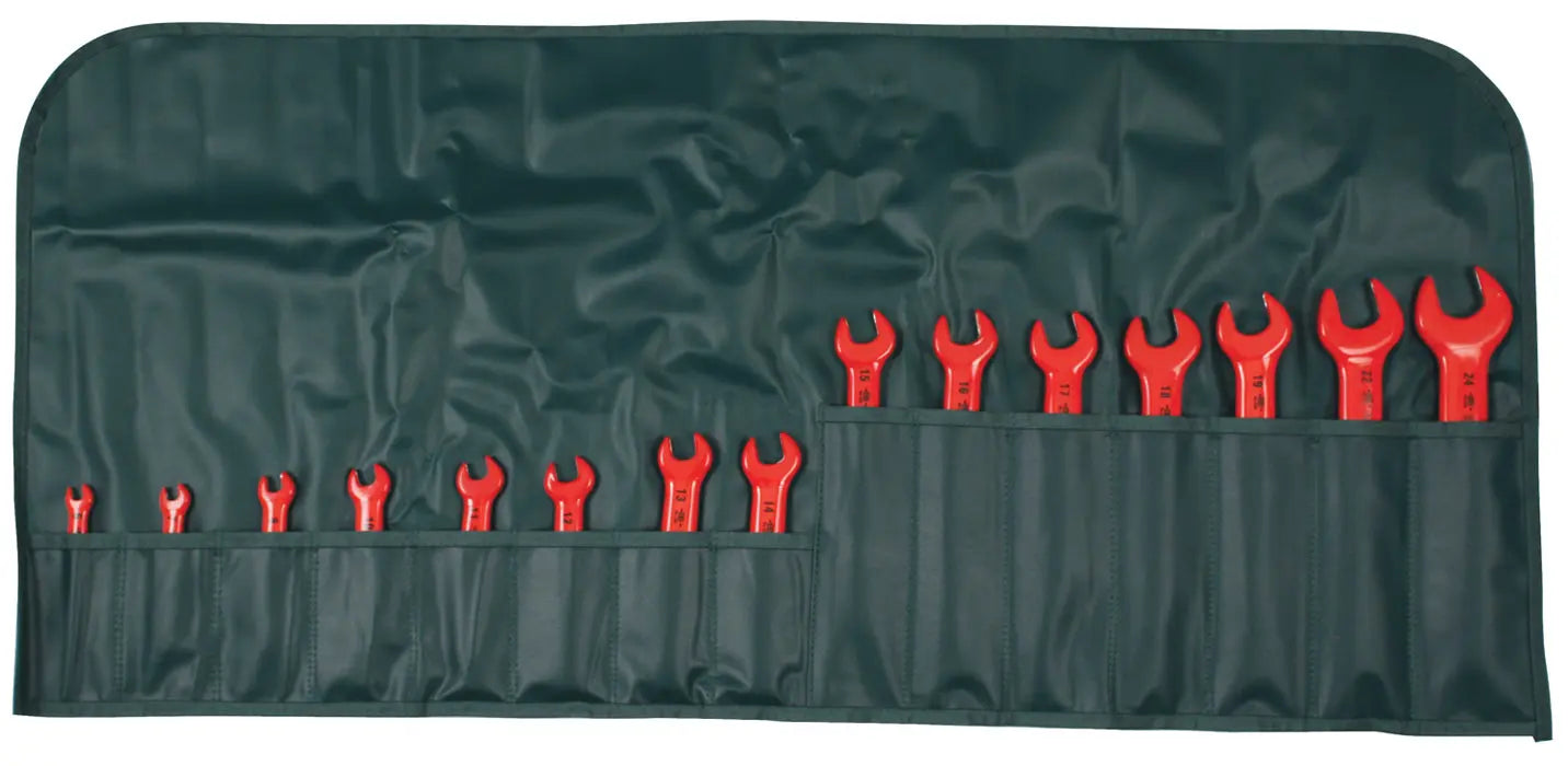 Wiha 20091, Insulated Open End Metric Wrench Set Wiha