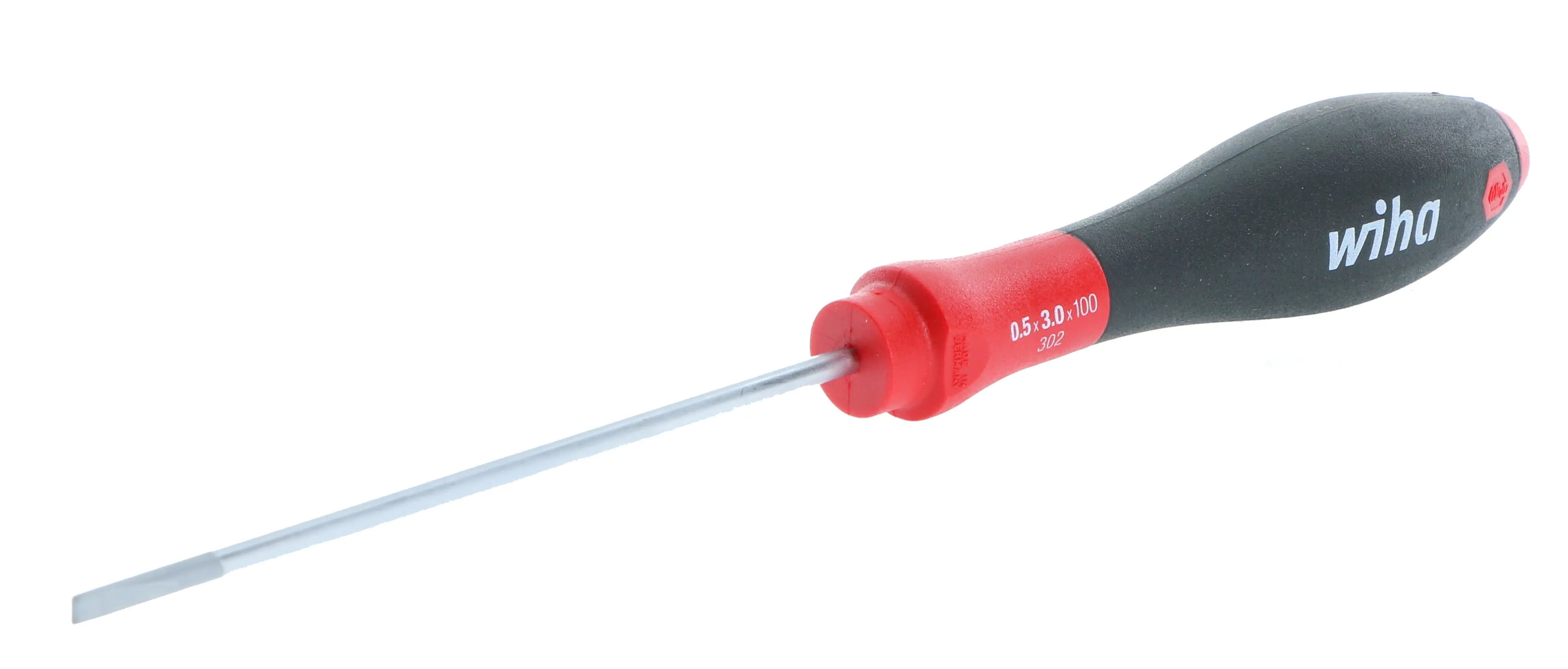Wiha 30205, SoftFinish® Slotted Screwdriver 3.0mm Wiha