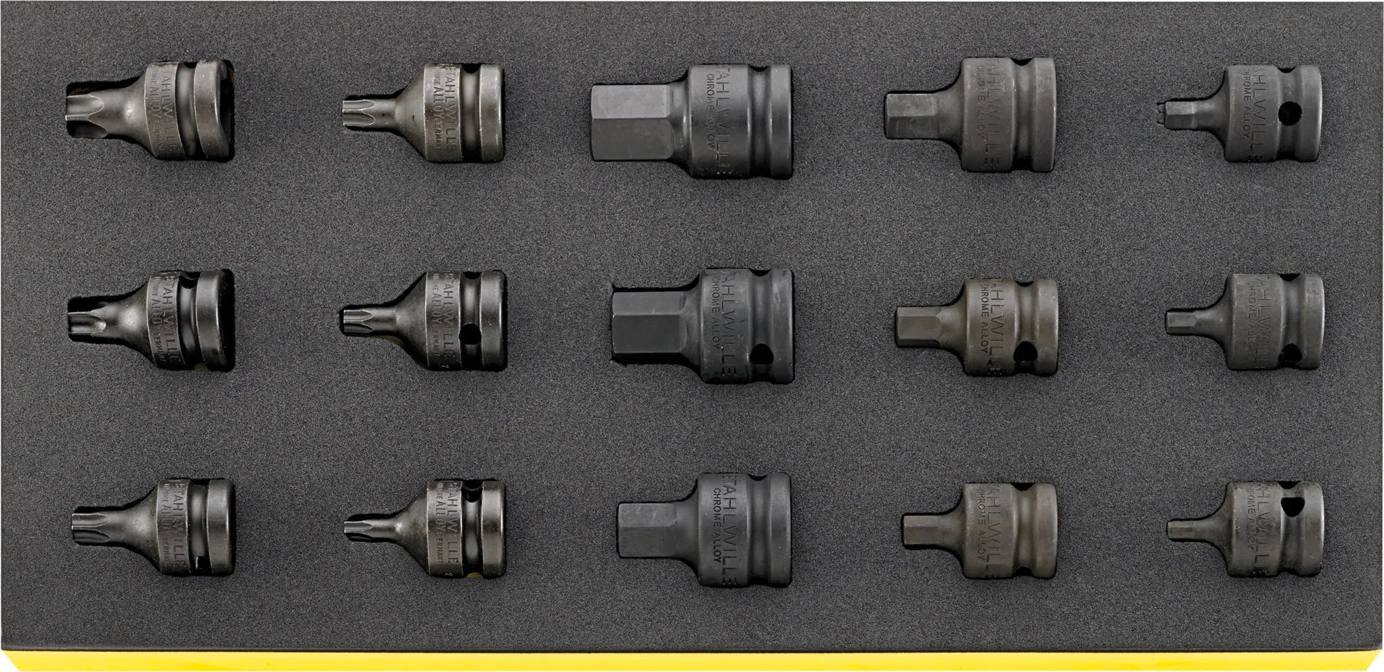 Stahlwille Set of 15 Impact Tool with TCS Insert - ST 96838792 Stahlwille