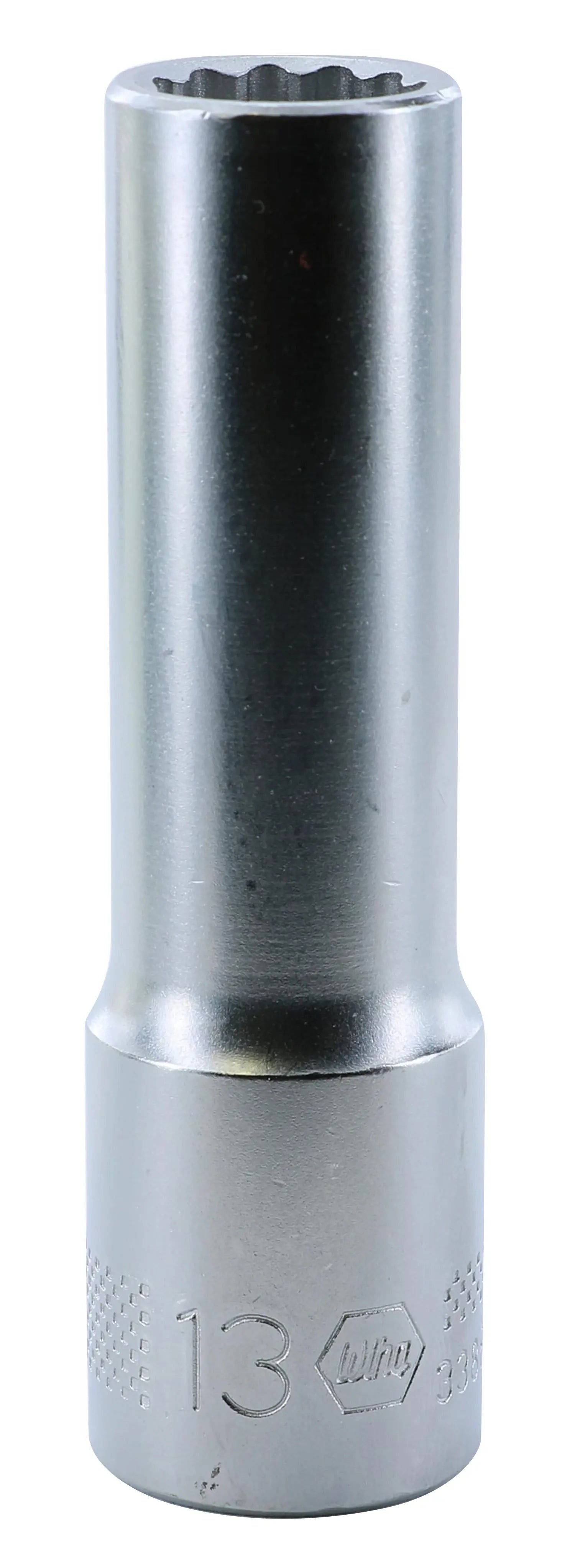 Wiha 33869, 1/2" Drive Deep Socket, 12 Point, 13.0mm Wiha