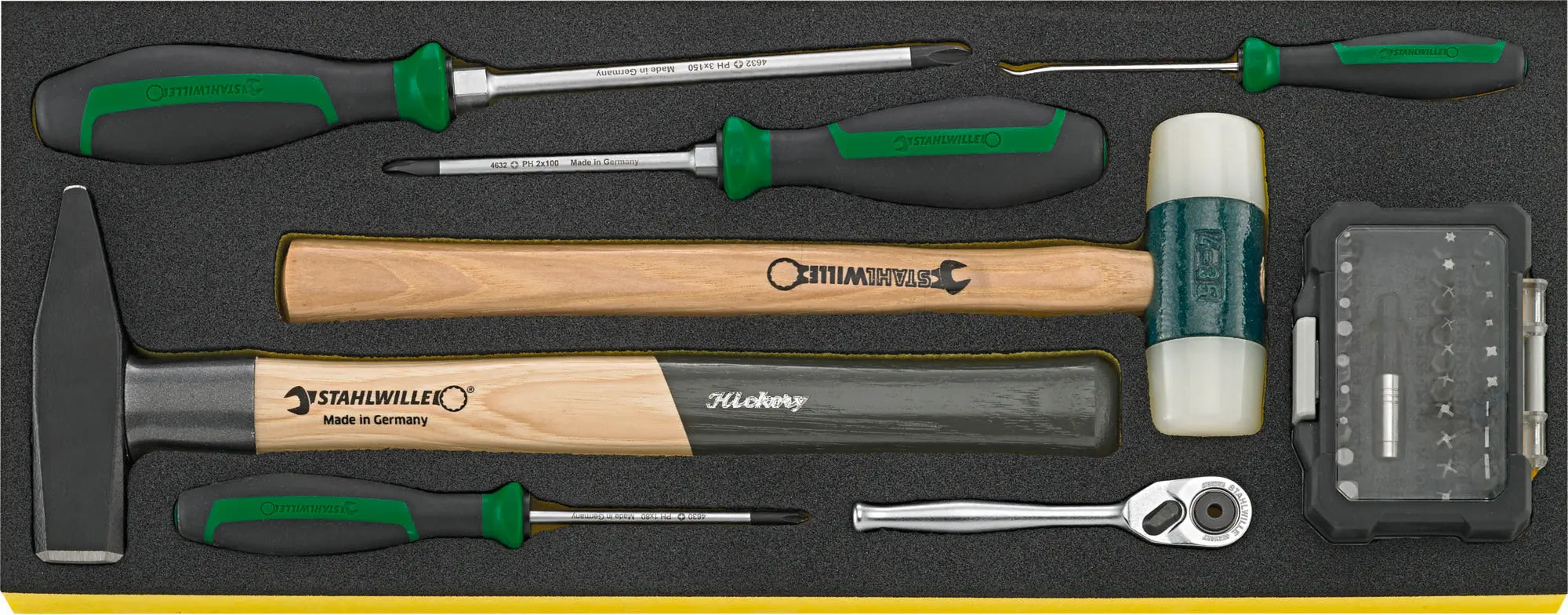 Stahlwille Set of 147 Line Maintenance Mechanic's Tool with Carrying Case No. 13216N/4 - ST 98814801 Stahlwille