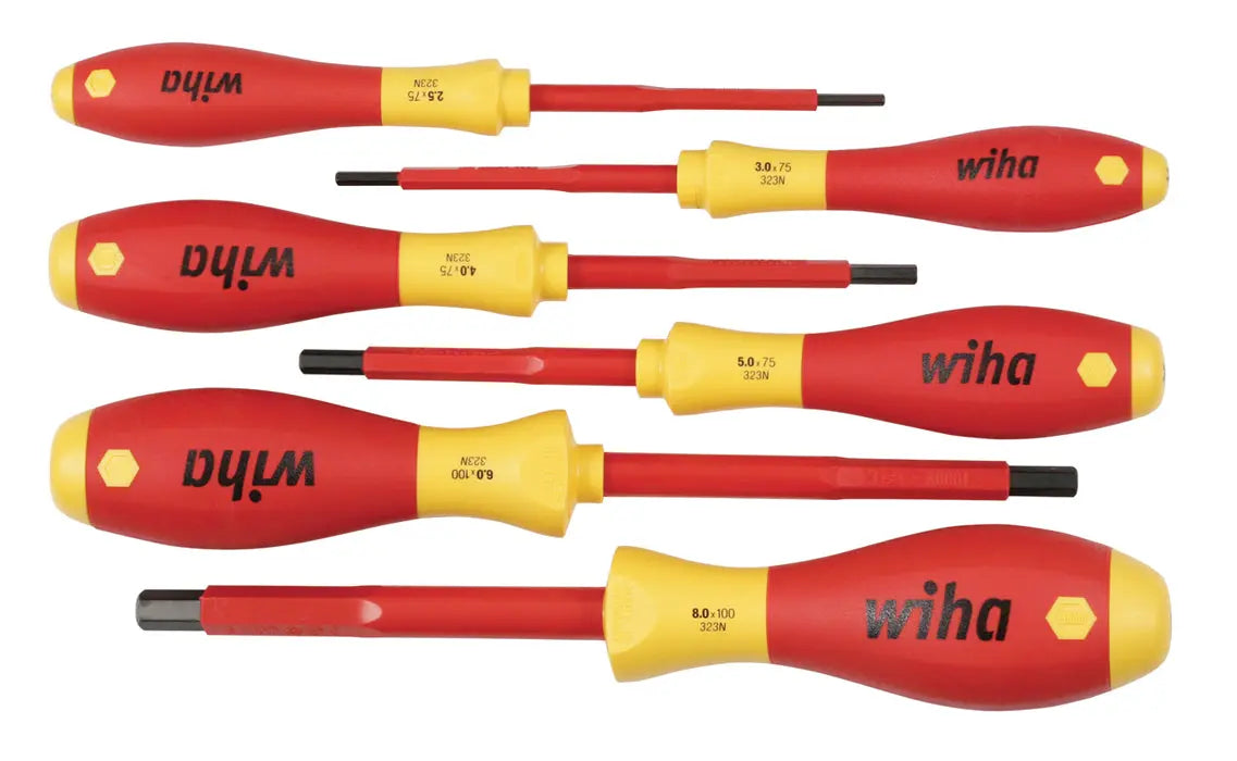 Wiha 32366, Insulated Hex Metric Driver 6 Pc. Set Wiha
