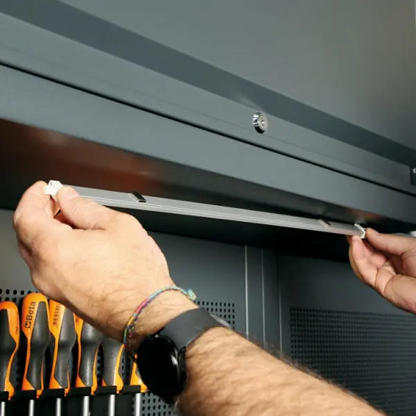 Beta Tools (Article# 5000 RSC50 2.0/PLEDC) Aluminum Profile with LED Strip for Workshop Equipment Combinations - BT 050001712 