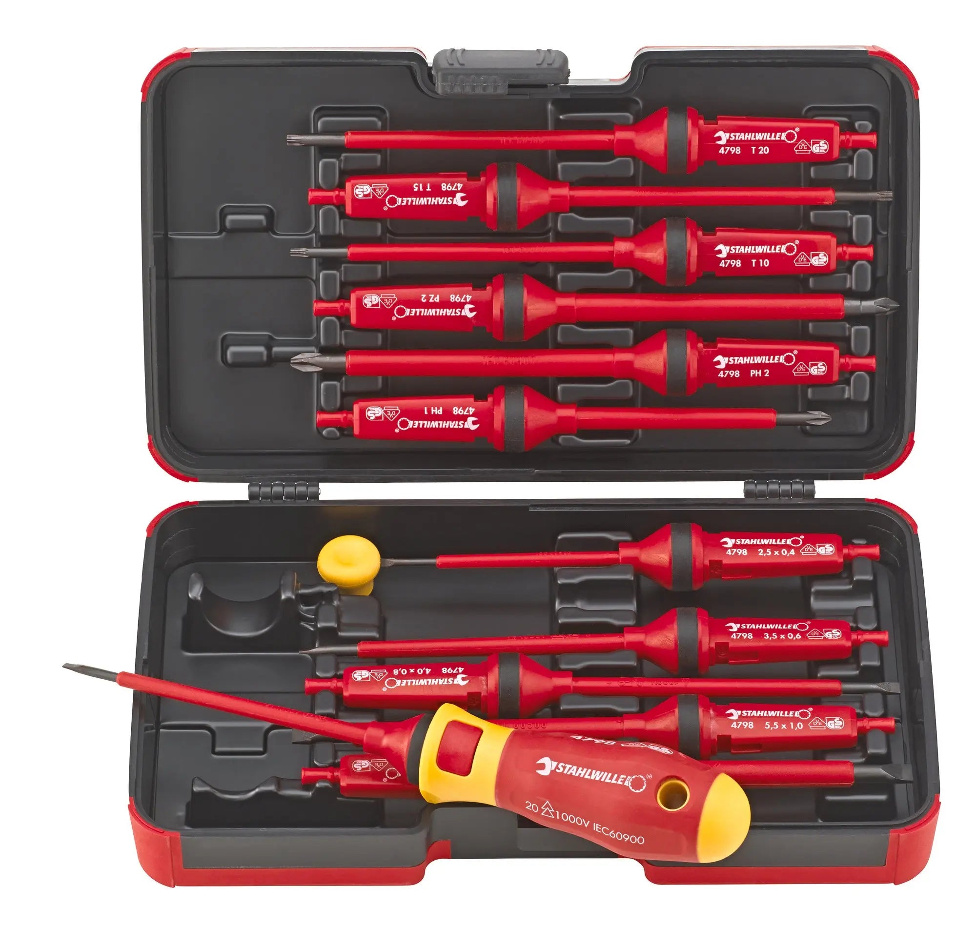 Stahlwille Set of 14 Interchangeable VDE Screwdriver - ST 96469511 Stahlwille