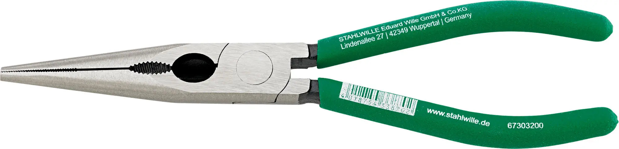 Stahlwille Polished Telephone Plier, Length 200mm, 70 x 5mm - ST 67303200 Stahlwille