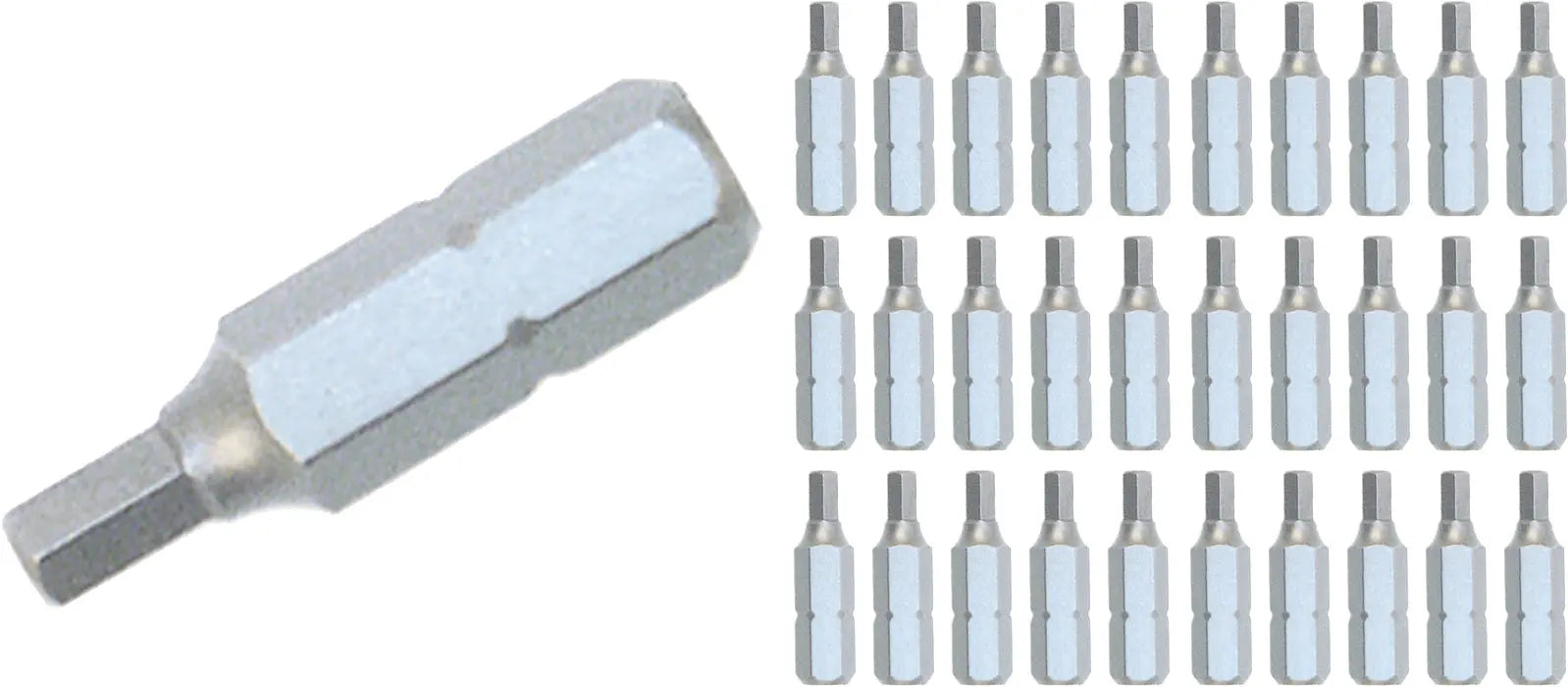 Wiha 72582, Hex Contractor Insert Bit 2.0mm 30Pc Wiha