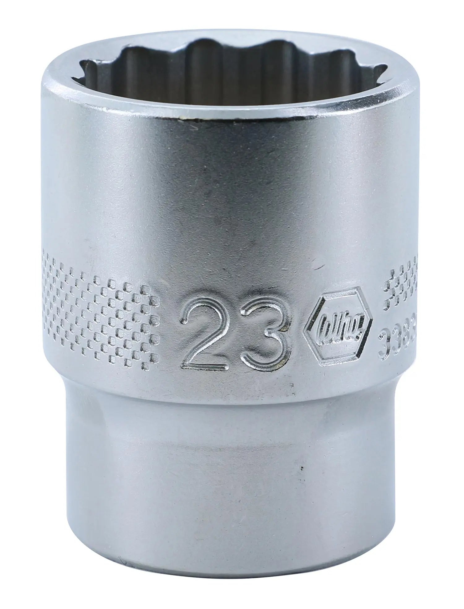 Wiha 33839, 1/2" Drive Socket, 12 Point, 23.0mm Wiha
