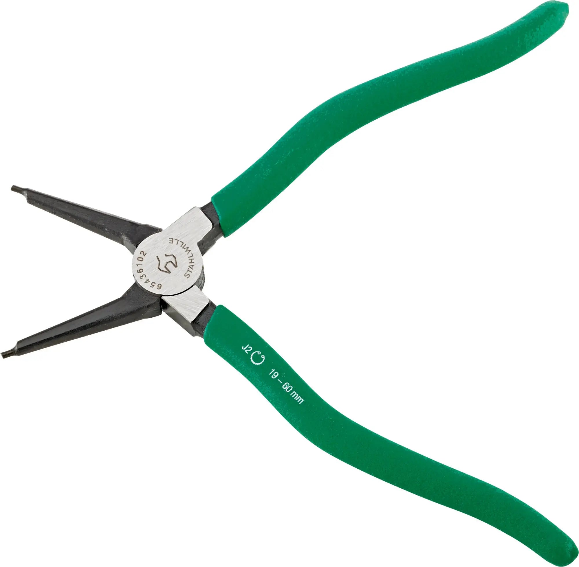 Stahlwille Polished Internal Circlip Plier, J4 - ST 65436104 Stahlwille