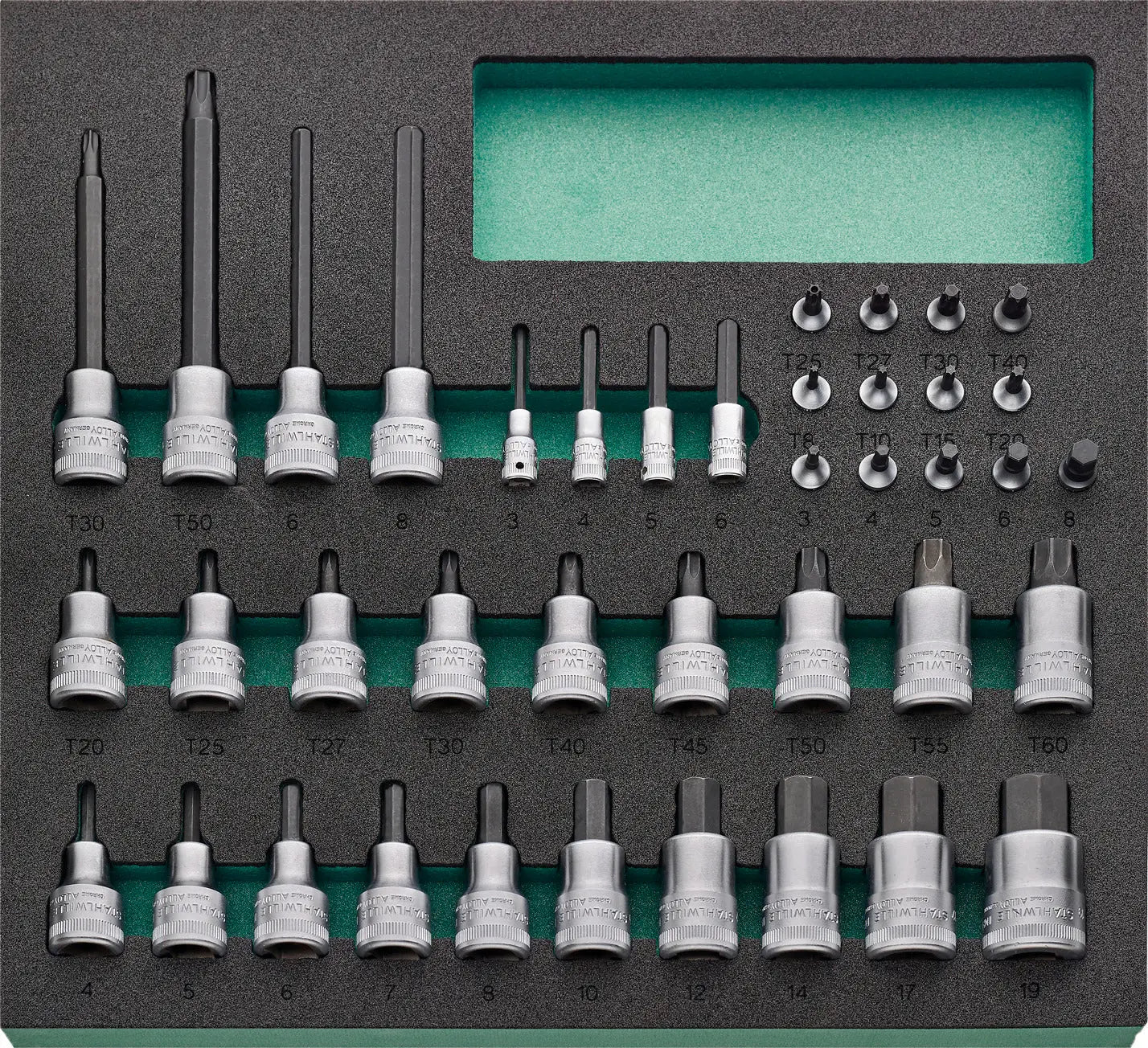 Stahlwille Set of 267 Assortment Tools with Workbench - ST 98830195 Stahlwille
