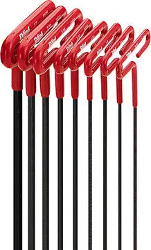 Eklind Set of 8 Cushion Grip Hexagon T-Key with Pouch - EK 53198 Hexagon T-Key Set Eklind