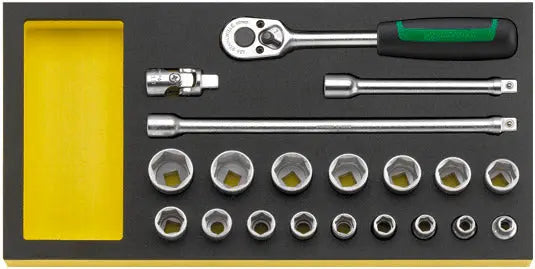 Stahlwille Set of 20 3/8 in Drive Tool with TCS Insert - ST 96830357 Stahlwille