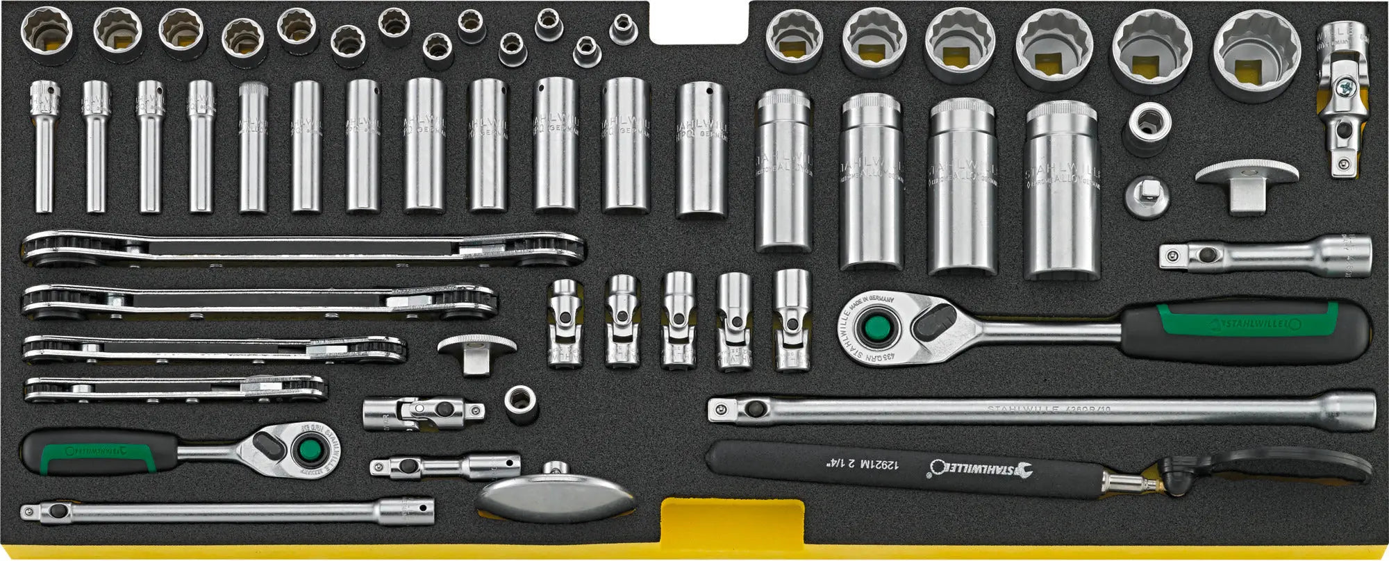 Stahlwille Set of 146 Line Maintenance Mechanic's Tool with Tool Box No 13216/4 - ST 98814803 Stahlwille