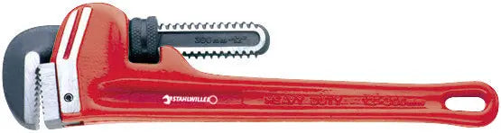 Stahlwille Heavy-Duty Pipe Wrench, Length 350mm - ST 65580350 Stahlwille