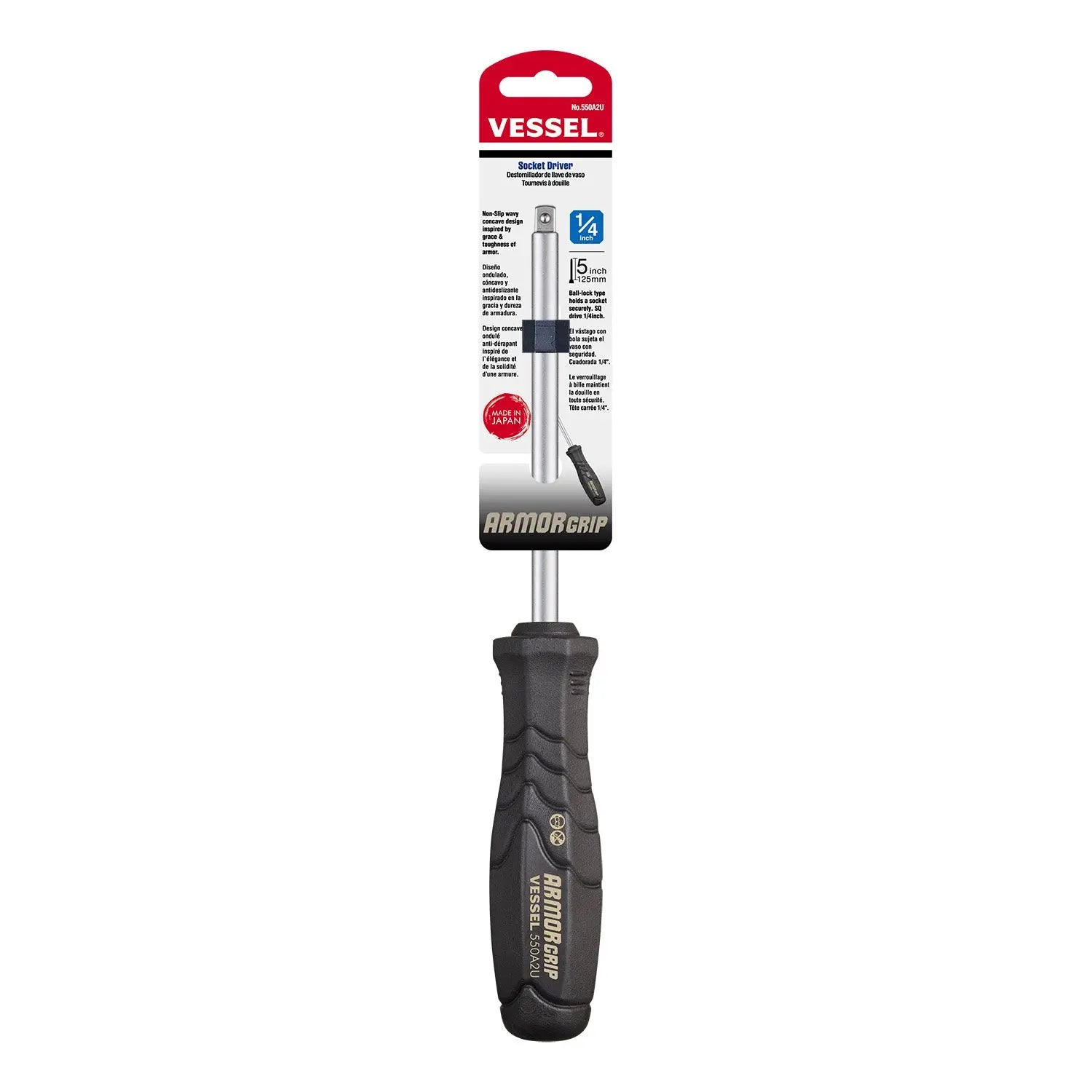 Vessel Tools Socket Driver - VL 550A2U