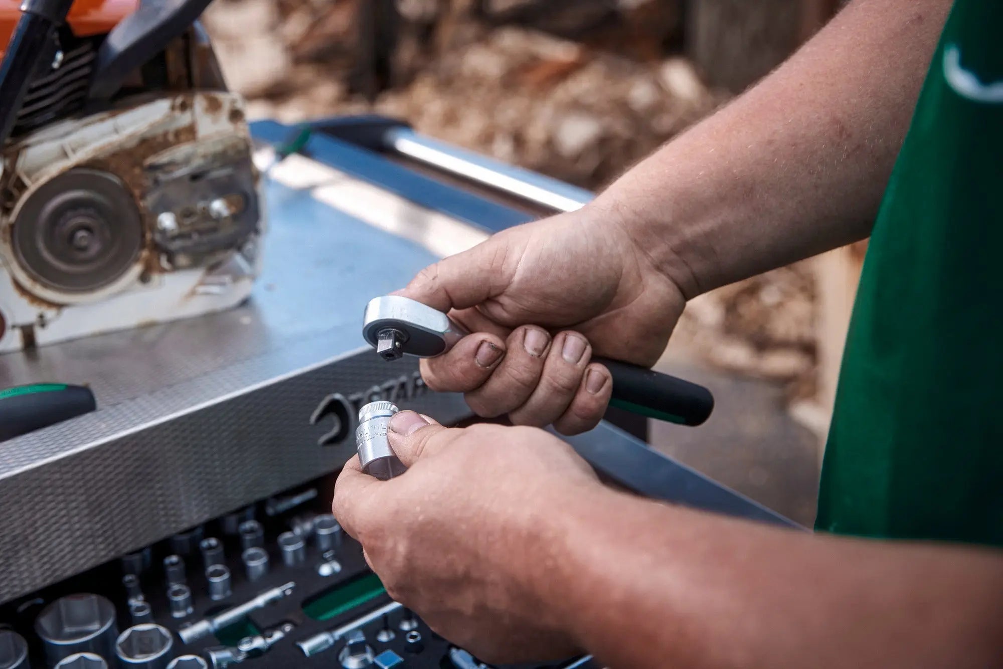 Stahlwille QuickRelease Fine-Tooth Ratchet, 80-Teeth - ST 12111020 Stahlwille