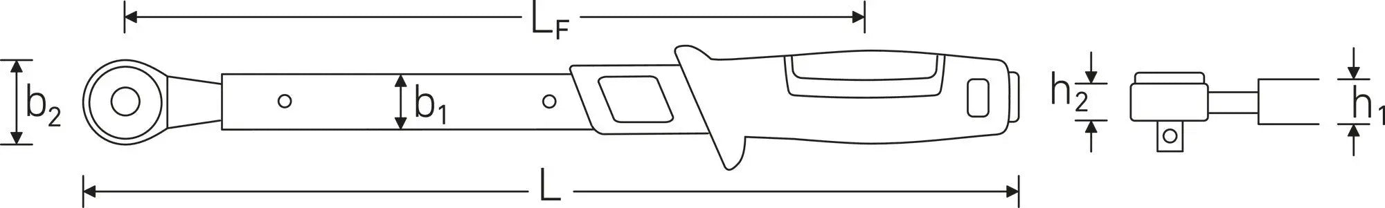 Stahlwille Set of 5 Wheel Change Tool - ST 96507216 Stahlwille