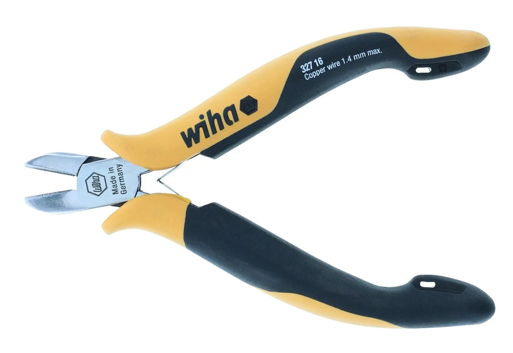 Wiha 32716, ESD Prec Wide Oval Head Bevel Cutters Wiha