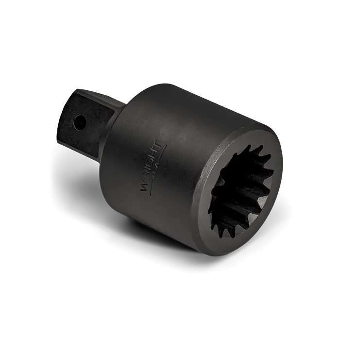 Wright Tool No. 5 Spline Drive 6-Point Standard Black Oxide Impact Socket, 1-3/8 in - WT 5844 Socket Wright Tool