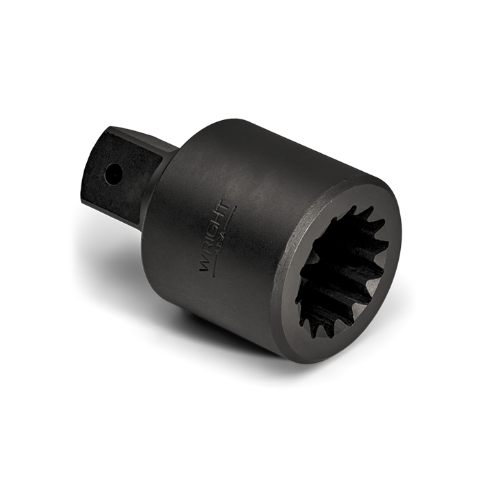 Wright Tool No. 5 Spline Drive 6-Point Standard Black Oxide Impact Socket, 1-5/16 in - WT 5842 Socket