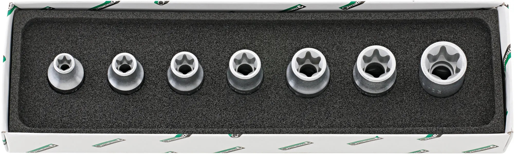 Stahlwille Set of 7 1/2 in Drive Torx Socket - ST 96032703 Stahlwille