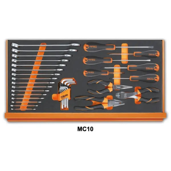Beta Tools (Article# 5927VU/M) Set of 108 Assortment Tools for Universal Use in EVA Foam Trays - BT 059271021 