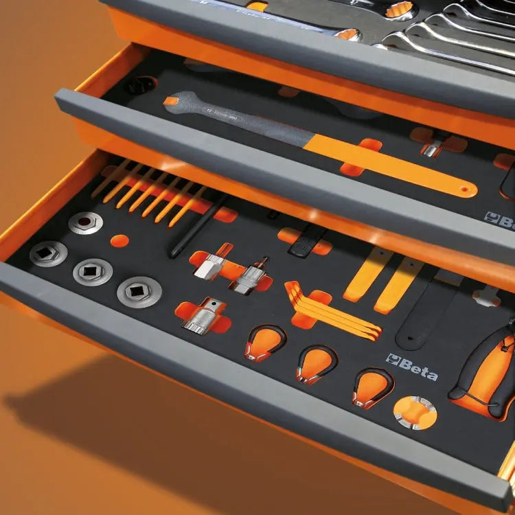 Beta Tools (Article# 5980U/BIKE-M) Set of 106 Bicycle Assortment Tools - BT 059801050 